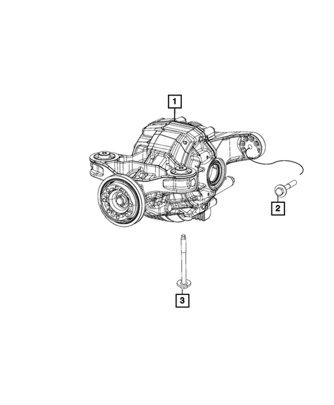 Rear Axle Assembly for 2018 Chrysler 300 #0