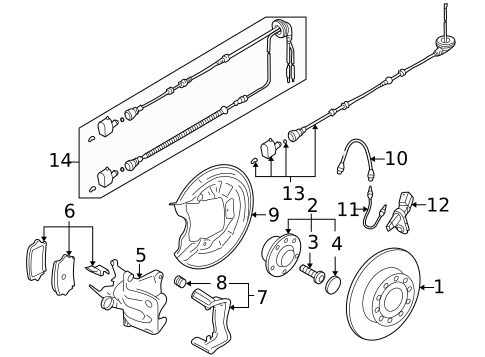 Disc Pads & Brake Shoes for 2007 Volkswagen Rabbit #0