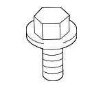 957010601608 - Engine: Bracket Bolt for Honda: Accord, Civic, Clarity, CR-V, CR-Z, Crosstour, Element, Fit, HR-V, Insight, Odyssey, Passport, Pilot, Ridgeline, S2000 Image