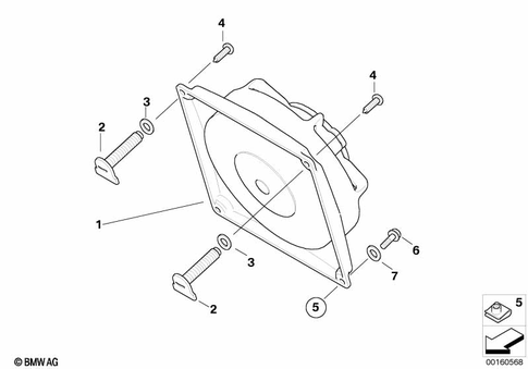 Electric Fan, Suction for 2008 BMW-Motorrad G 650 Xmoto #0