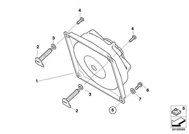 17117697057 - : Sheet Metal Screw - 4.2X20 for BMW-Motorrad Image