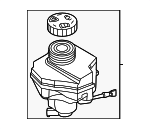 34505A51318 - Body: Reservoir Assembly for BMW Image