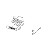 68661950AA - Electrical: Amplifier for Mopar Image