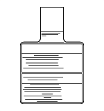 8535482Z10 - : Air Bag Label for Suzuki Image