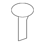 MB604673 - Body: Cushion for Mitsubishi: Eclipse, Endeavor, Galant, Montero Image