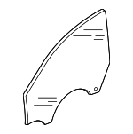 8W8845202B - : Door Glass for Audi: A5 Sportback, RS5 Sportback, S5 Sportback Image