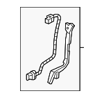 32113RL5A00 - Electrical: Wire for Acura: ILX, TSX Image