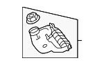 8501258030 - Body: Crank for Toyota Image