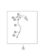 5035218AB - Exhaust: Exhaust Pressure Differential Sensor for Chrysler: 300 | Dodge: Charger Image