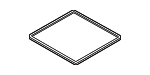 97127GI000 - HVAC: Upper Seal for Hyundai Image