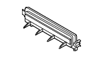 97129GI000 - HVAC: Filter Cover for Hyundai Image