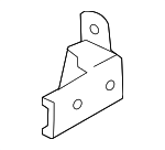5702A064 - Body: Lower Hinge for Mitsubishi: Lancer, Outlander, Outlander PHEV, Outlander Sport Image