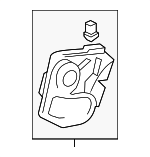 5745A395 - Body: Latch for Mitsubishi: Eclipse Cross, Outlander, Outlander PHEV, Outlander Sport Image