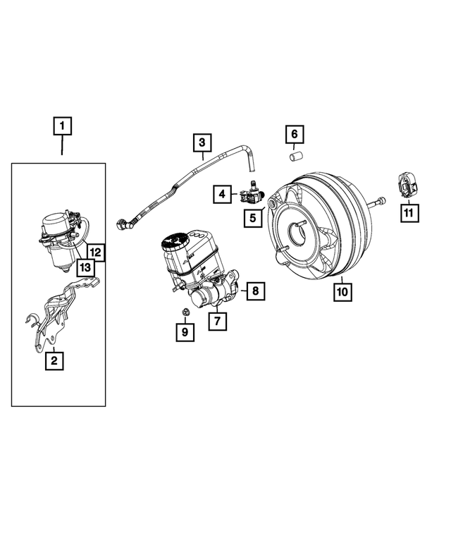 5191826AA - Brakes: Master Cylinder To Booster Seal for Mopar Image image