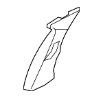 39805193 - Body: Upper Center Pillar Trim for Volvo Image