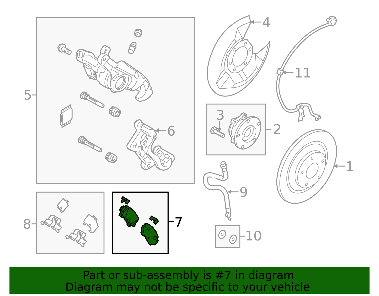 100% Genuine) MAZDA 3 SKYACTIV | Brake Pad Set (Front / Rear - View #7