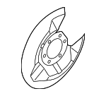 K01126261A - : Splash Shield for Mazda: 3, 6, CX-5 Image