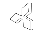 MR598504 - Body: Emblem for Mitsubishi Image