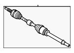 391014BB8E - : Axle Assembly for Nissan Image