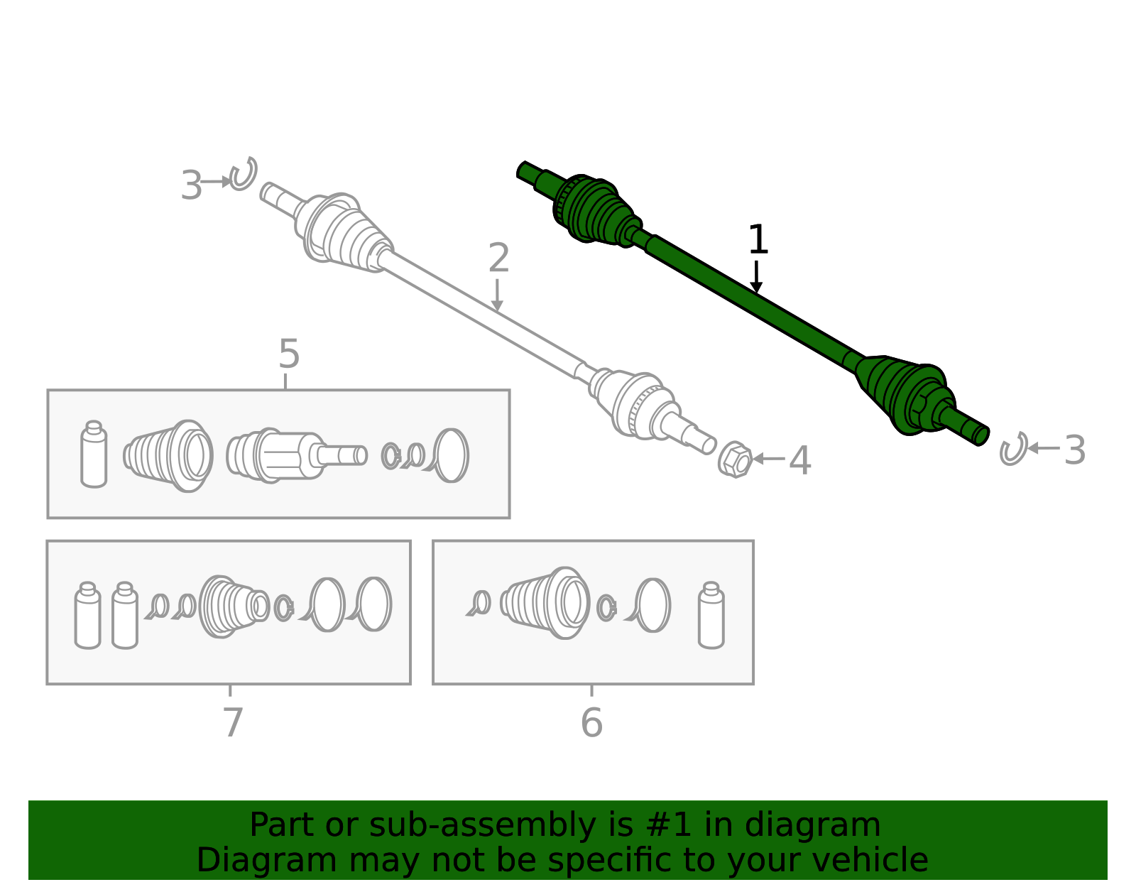 2017-2025 Mazda CX-5 Axle Assembly RTA6-25-50X | OEM Parts Online