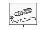 1740150230 - : Converter &amp; Pipe for Lexus: LX470 Image