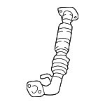 1745050070 - : Center Pipe for Lexus Image