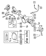 J4175376 - Front Suspension &amp; Drive: Tie Strap for Mopar Image