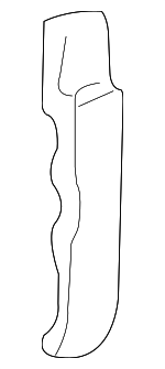 15708299 - Body: Seal for Chevrolet: Blazer | GMC: Jimmy | Oldsmobile: Bravada Image