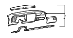 15027273 - Body: Instrument Panel for Chevrolet: Blazer | GMC: Jimmy | Oldsmobile: Bravada Image