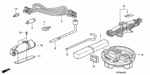 74717SEPA00 - Interior/Bumper: BOLT, EYE (M12) for Acura Image