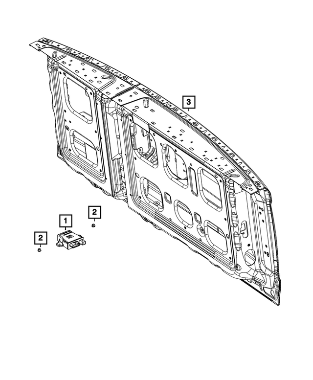 « 68276259AC – Electrical : Hayon Module De Commande pour Mopar Image »