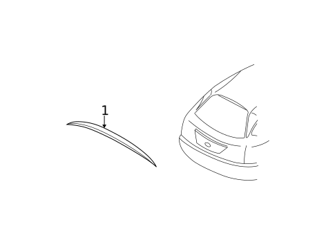 Spoiler for 2007 Ford Focus #0