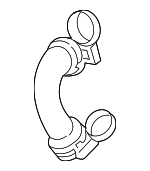 11538606278 - Cooling System: Engine Coolant Hose for BMW: 340i, 340i GT xDrive, 340i xDrive, 440i, 440i Gran Coupe, 440i xDrive, 440i xDrive Gran Coupe, 540i, 540i xDrive, 640i xDrive Gran Turismo, 740i, 740i xDrive, M240i, M240i xDrive, X3, X4 Image