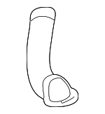 64228410705 - Body: Defroster Duct for BMW: Z3 Image