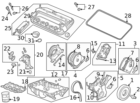 Filters for 2005 Honda Accord #11