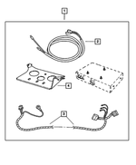 82209761 - : Satelite Receiver Install Kit for Mopar Image