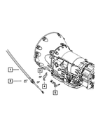 68110832AC - NAG1; W5A580; 5-Speed; Automatic Transmission: Gear Selector Cable for Mopar Image image