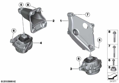 Engine Suspension for 2014 BMW X3 28dX #0