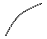 4K8854543 - Body: Roof Molding Seal for Audi Image