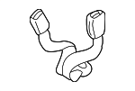 7000B538 - Electrical: Center Buckle for Mitsubishi Image