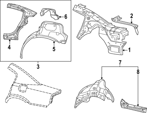 Inner Structure for 2023 Dodge Charger #0