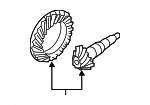 38100EZ30B - : Ring &amp; Pinion for Nissan Image
