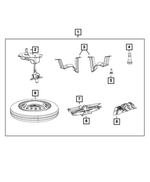 68069840AB - Mopar Accessories - Component Parts: Exhaust Shield for Mopar Image