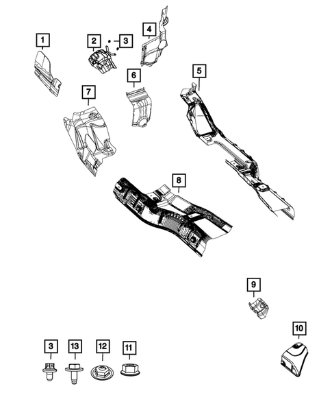 Exhaust System for 2013 Jeep Grand Cherokee #1