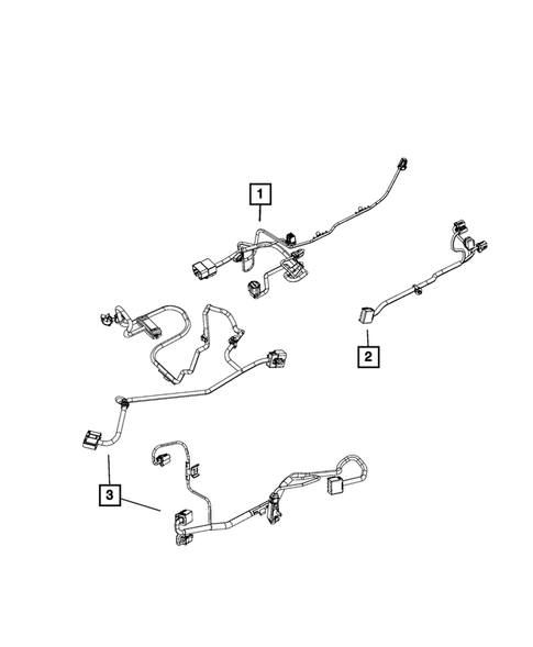 Wiring, Instrument Panel for 2020 Dodge Durango #1