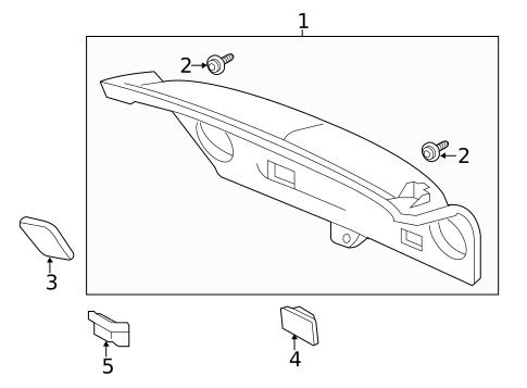 Interior Trim - Trunk for 2016 Acura RLX #0