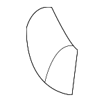 8615522000 - Body: Cowl Grille Retainer for Kia: Amanti, Cadenza, K900, Optima, Rio, Rio5, Sedona Image