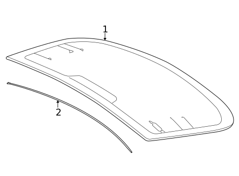 Glass & Hardware - Back for 2021 BMW M4 #0