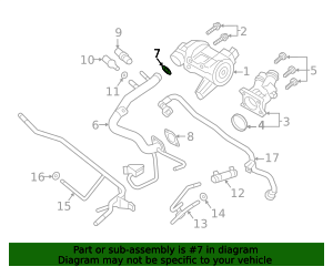 31109233 - Inlet Pipe O-Ring - 1994-2021 Volvo | Volvo OEM Parts Direct