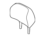 887002C300ECC - Body: Headrest for Hyundai Image